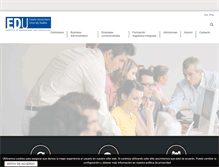 Tablet Screenshot of edu-barcelona.com